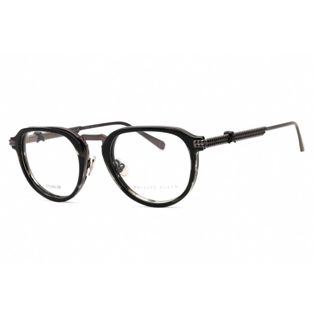 Philipp Plein Black & Grey Mens Eyeglasses (Nwt)